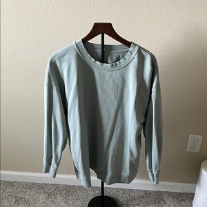 lululemon Light Green Sweatshirt
